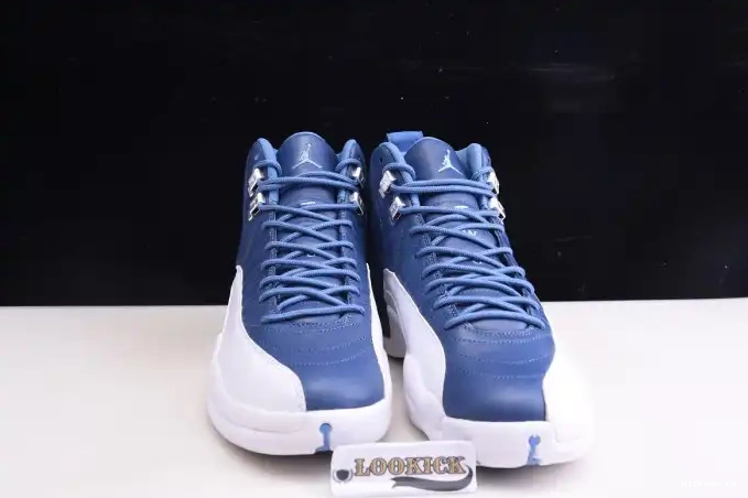 Rep 12 Jordan Retro Air Stone 130690-404 Blue 0603